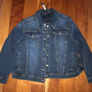Tahari Jean Jacket NWT